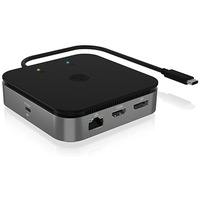 Stacja dokujca IB-DK408-C41 7w1, HDMI, DP, USB, LAN