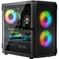 Obudowa Komputerowa Logic Portos ARGB Mini USB 3.0 Czarna