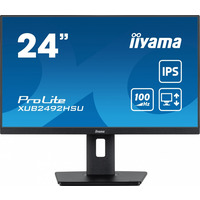 Monitor 23.8 cala XUB2492HSU-B6 IPS, HDMI, DP, 100Hz, PIVOT, USB, HAS/150mm