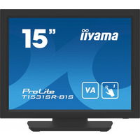 Monitor 15 cali T1531SR-B1S VA, RESISTIVE, HDMI, DP, VGA, IP54, 2x1W