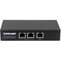 Regenerator Extender PoE+ 2-portowy Gigabit 802.3at/af