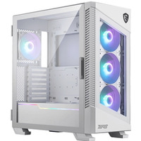 Obudowa MPG VELOX 100R White Szko hartowane