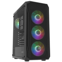 Obudowa Fury Shobo SH4F RGB Midi Tower z oknem Czarna