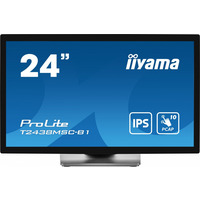 Monitor 24 cale T2438MSC-B1 IPS, FHD, DP, HDMI, 2x2W, 2xUSB, 600(cd/m2), 10pkt.7H, IP1X(FRONT), PION/POZIOM