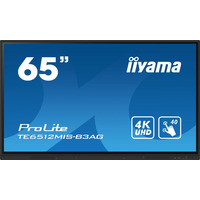 Monitor 65 cali ProLite TE6512MIS-B3AG 40pkt, IPS, 4K, 24/7, 7H, WiFi, VGA, HDMI, USB-c, Bluetooth, metal, 8ms, Vesa, 2x16W