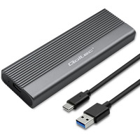 Obudowa | kiesze na dysk SSD M.2 | SATA | NGFF | USB-C | Super speed 6Gb/s | 2TB | Szara