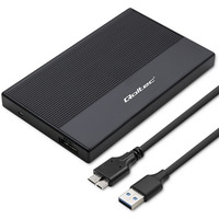 Obudowa | Kiesze na dysk SSD HDD 2.5 cala | SATA | USB 3.0 | Super speed 5Gb/s | 2TB | Czarna