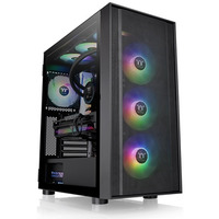 Obudowa - H570 Tempered Glass 3x12cm ARGB Czarna