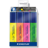 Zakrelacz Textsurfer classic, 4 kol. (1, 23, 4, 5) w etui, Staedtler S 364 WP4