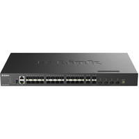 Przecznik zarzdzalny DXS-3410-32XY/E 10G warstwa 3 stakowalny 24*10GBASE-T + 4*10G SFP+ + 4*25G SFP28 Multi-Gigabit