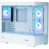 Obudowa P30 V2 MicroATX Mini Tower 3 FansRGB Biaa
