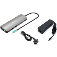 Stacja dokujca USB-C Metal Nano 2x Display Docking Station Power Delivery100W + Charger 100W