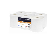 Rcznik w roli ELLIS (6 rolek) 80m 2 warstwy celuloza biay R80/2 3025