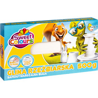 Glina rzebiarska samoutwardzalna biaa 500g Sweet Colours 00584 OTOCKI