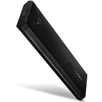 EEM2-UB2 Obudowa zewntrzna aluminiowa, USB-C 3.2 Gen 2 - M.2 NVMe SSD, dugo 42 do 80 mm Czarna