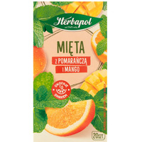 Herbata HERBAPOL ZIELNIK POLSKI Mita z Pomaracz i Mango (20 torebek)