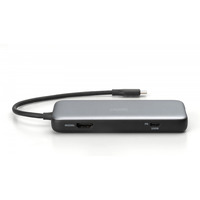 Stacja dokujca USB-C 7 portowa, max. 4K/60Hz z HDR, HDMI, USB-A 3.2 Gen2, Gigabit Ethernet, SD/Micro SD, PD 100W