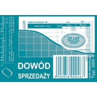 260-9 Dowd sprzeday MICHALCZYK&PROKOP A7 80 kartek