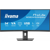Monitor 34 cali XCB3494WQSU-B1 VA, UWQHD, 1500R, 2xHDMI, DP, 2xUSB, 2xUSB-C