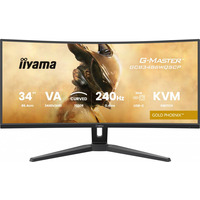 Monitor G-Master 34 cale GCB3486WQSCP-B1, VA, UWQHD, 240HZ, 0.4ms, 1500R, HDR400, 500cd, 21:9, HDMI (2.1), USB-C dock 95W, RJ45, 2x5W, KVM, PiP