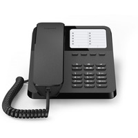 Telefon przewodowy Desk400 Czarny