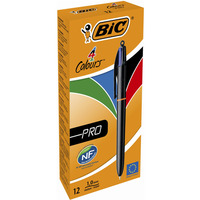 Dugopis BIC 4 Colours Grip PRO mix AST, 8922931