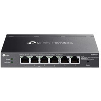 Przecznik Omada 6-PortGB Easy Managed Switch with 4-Port PoE+ PORT: 4 Gigabit PoE+ Ports, 2x Gigabit Non-PoE Ports SPEC