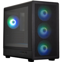 Obudowa M5 BLACK mATX Mini Tower 4xFans ARGB