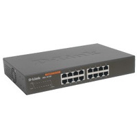 DGS-1016D switch L2 16x1GBE Desktop/Rack 19´´