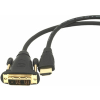 Kabel HDMI-DVI 1.8M (poz�acane ko�c�wki)