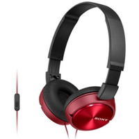 Słuchawki handsfree, mikrofon MDR-ZX310AP czerwone