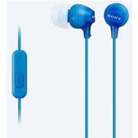 Słuchawki handsfree mikrofon MDR-EX15AP Blue