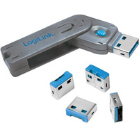 Blokada portw USB 4szt. z kluczem