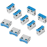 Blokada portw USB x10 bez klucza