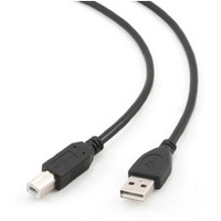 Kabel USB 2.0 AM-BM 1m/czarny