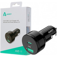 CC-Y7 Ultraszybka ładowarka samochodowa 2xUSB Power Delivery 2.0 5.4A 36W