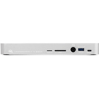 Stacja dokująca Thunderbolt 3 Dock (14 portów, kabel, Mac+Windows) Srebrna