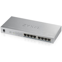 Przecznik GS1008-HP 8 Port Gigabit PoE+ unmanaged desktop 60W
