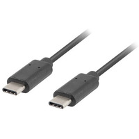 Kabel USB-C M/M 2.0 1m czarny