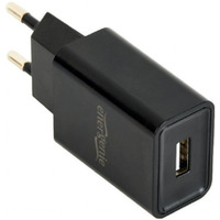 adowarka uniwersalna USB 2 A czarna