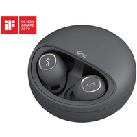EP-T10 True Wireless TWS słuchawki bezprzewodowe Bluetooth 5 | wodoodporne IPX5 | dotykowe | 28h pracy | 10mm przetwornik | ładowanie bezprzewodowe