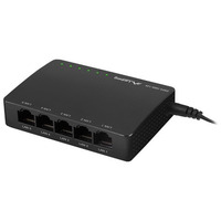 Przecznik 5X 1GB/S GIGABIT 12V Ethernet DSP2-1005-12V