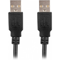 Kabel USB-A M/M 2.0 1.8m Czarny