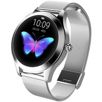 Smartwatch Women Naomi Srebrny Stalowy