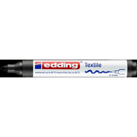 Marker do tkanin 4500 czarny EDDING