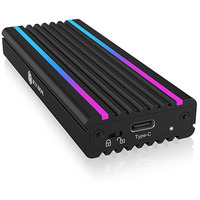 IB-1824ML-C31 Obudowa M.2 NVMe z owietleniem RGB