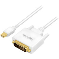 Kabel mini Display port do DVI 3m Bia�y