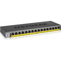 Przecznik GS116LP Switch niezarzdzalny 16xGE PoE+
