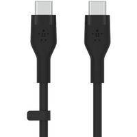 Kabel BoostCharge USB-C do USB-C 2.0 silikonowy 1m, czarny
