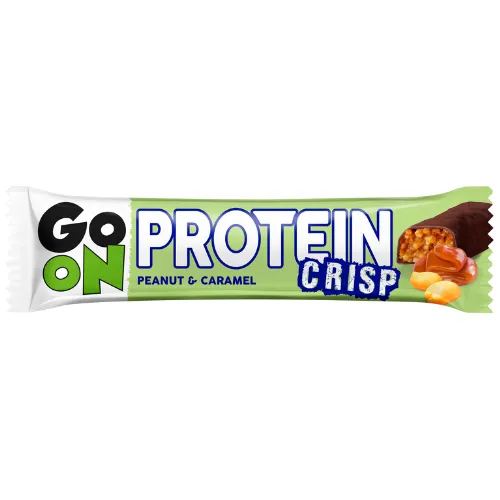 Baton proteinowy orzech-karmel crisp Go On 50g SANTE